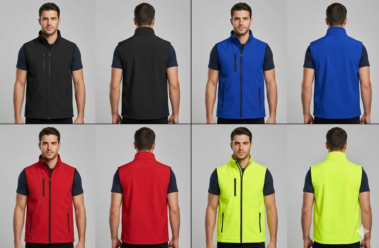 Softshell yelek-ceket koleksiyon kapak