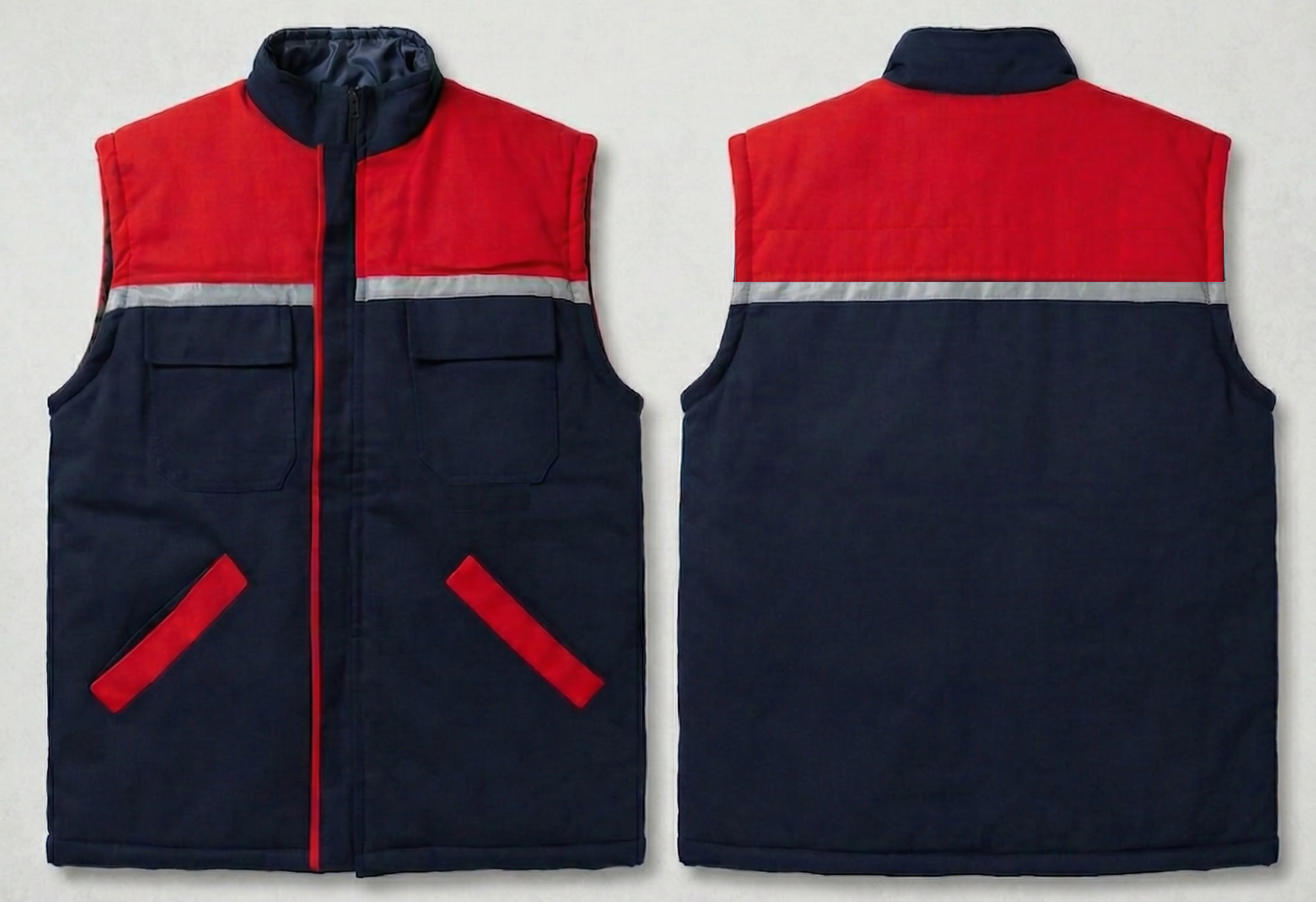 Gabardin dayanıklı yelek koleksiyon kapak