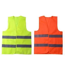 Hi-viz safety vest in Orange — Turkey's work vest manufacturer | İlke Tekstil Denizli Factory