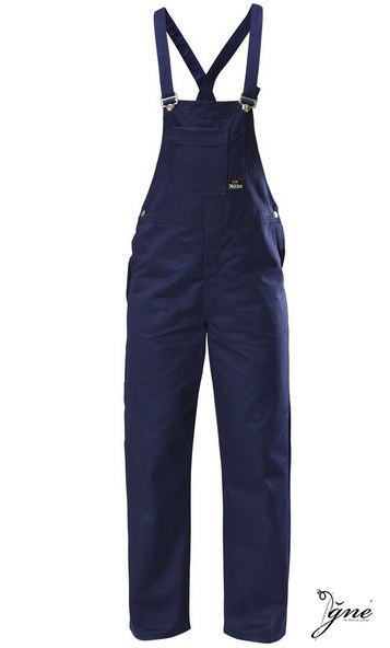 Oto sanayi iş tulumu — koyu pamuk gabardin 200g, oto tamirci klasik kullanım · 5-7 cep dizilimi · İlke Tekstil