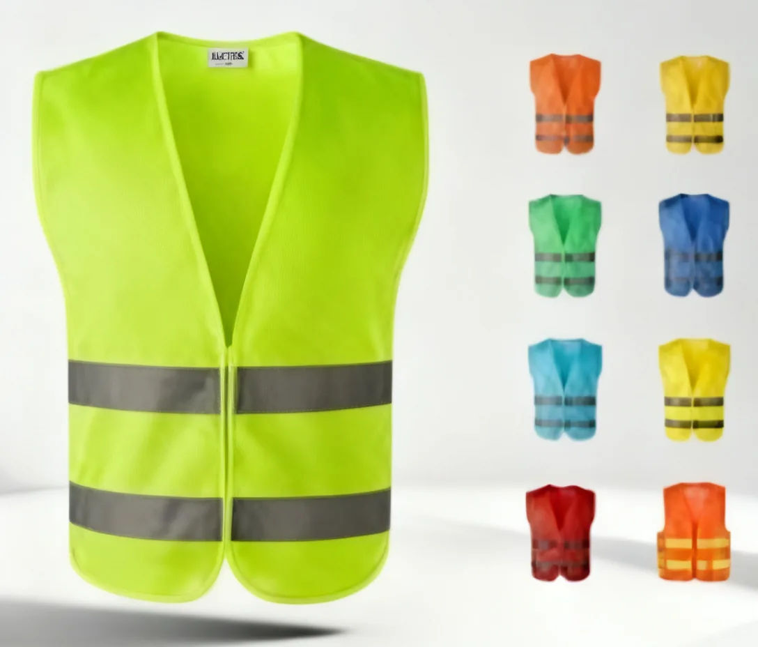 Summer vest in Yellow — Turkey's work vest manufacturer | İlke Tekstil Denizli Factory